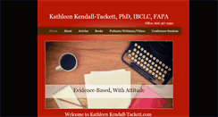 Desktop Screenshot of kathleenkendall-tackett.com
